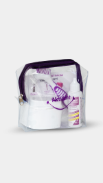 Aktident Diş Protezi Saklama Kutusu ve Çanta Hediyeli Diş Protezi Temizleme Seti