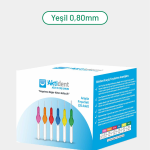 Aktident Arayüz Fırça Seti Yeşil (25 Adet)