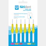 Aktident Arayüz Fırça Seti Sarı (6 Adet)