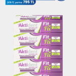 Fit & Fix Diş Protezi Yapıştırıcı Krem x5